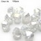 Generic 100 Pcs 4mm Loose Rhombus Beads for Necklace Bracelet Jewelry Bangle DIY Marking